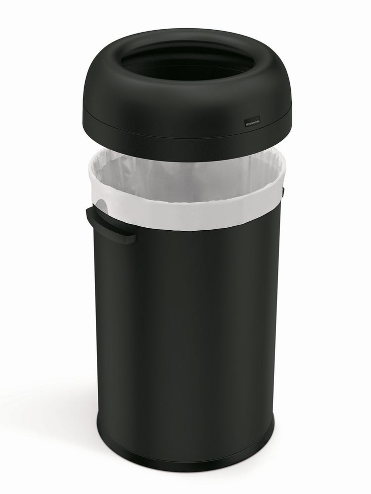 GuestSupply US | Simplehuman 115 Liter Bullet Open Top Trash Can